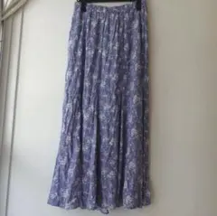 UNIQLO ユニクロ　花柄マーメイドスカートL