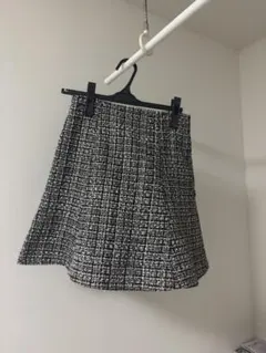 SNIDEL フレアスカート　ツイード
