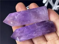 AAA級家庭円満◆天然アメジスト六角柱B88G2/39G08D
