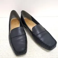 REGAL リーガル モカシン ローファー F22J 黒 23cm