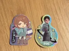 ミルキーサブウェイ キャラカットステッカーガム ステッカー リョーコ