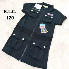 【新品】K.L.C. 120cm 半袖ワンピース 平成レトロ チビギャル y2kのサムネイル