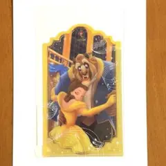 ディズニーストア ポケット付き下敷き　 美女と野獣
