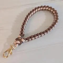 パラコード ハンドストラップ　スマホストラップ　キーホルダー　F19