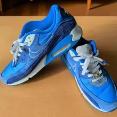 ナイキNike Air Max 90 SE青色 スニーカー