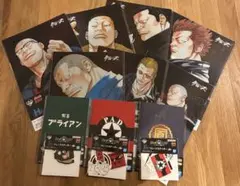 1番くじ クローズ＆WORST クリアファイル　フレークステッカー　ノートのサムネイル