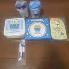 ローソン50thサンリオ当たりくじプレートタンブラー フードコンテナポーチ