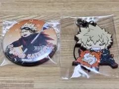 爆豪勝己 缶バッジ キーホルダー