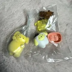 ポムポムプリン　カプセルトイ ３つセット