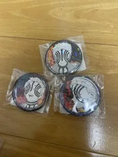 鬼滅の刃　オールスター缶バッジ　猗窩座