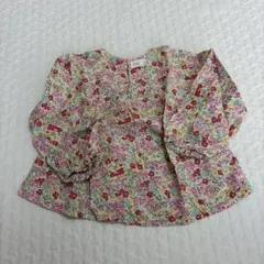 ZARA 花柄 長袖シャツ　サイズ86