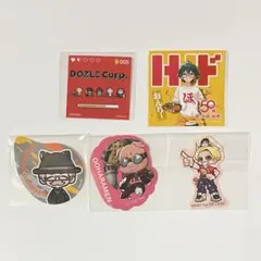 ドズル社　ステッカー　まとめ売り　ドズル　おんりー　おおはらMEN ネコおじ