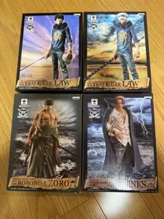 ワンピース フィギュア DXF ルフィ シャンクス ワーコレ ゾロvs