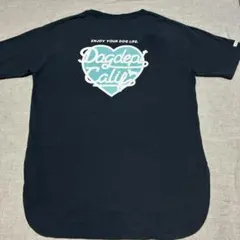 ドッグデプト　ハートロゴTシャツ ブラックネイビー