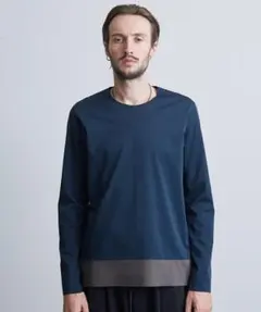 ATTACHMENT マットストレッチジャージクルーネックL/S サイズ2