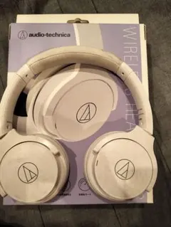 audio-technica ワイヤレスヘッドホン ホワイト