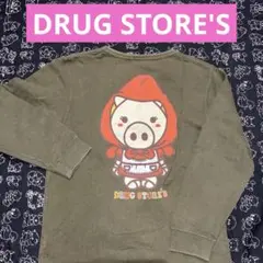 DRUG STORE'S ドラッグストアーズオリーブグリーン トレーナーのサムネイル