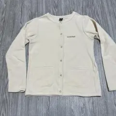 mont-bell フリースジャケット Mサイズ クリーム色