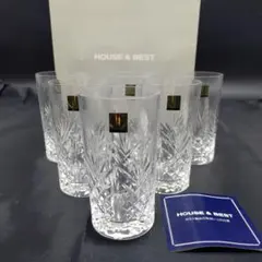 ⭐️新品 未使用品⭐️HOYA クリスタル HOUSE&BEST タンブラー