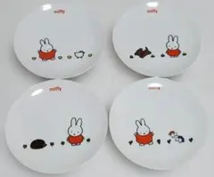 未使用 食器 ミッフィー 皿 4枚セットのサムネイル