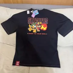 【新品未使用】SKECHERS マリオ　Tシャツ　クッパのサムネイル