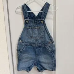 デニム オーバーオール ショートパンツのサムネイル