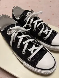 【美品】　CONVERSE ラメ　23cm