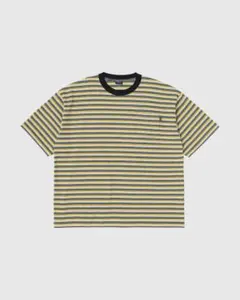 タグ付美品23春夏WISM別注【ANCELLMアンセルム ボーダーTシャツ
