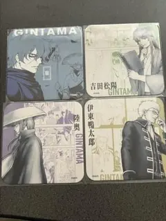 銀魂展 アートコースター4枚セット