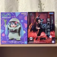 初音ミク ザクぐるみ 鬼滅の刃 竈門炭治郎 フィギュア