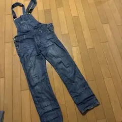 サロペット オーバーオール デニム生地 レディース オールインワン