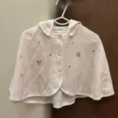 ファミリア　ケープ　ポンチョ　60 70 80 90 美品