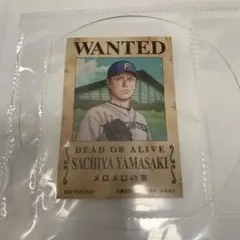 日本ハムファイターズ　ワンピースコラボ　手配書ステッカー　山崎福也