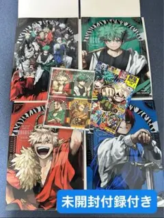 最強ジャンプ 僕のヒーローアカデミア ヒロアカ　クリアファイル ４枚　付録付き②