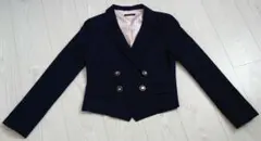 ネイビー テーラードジャケット