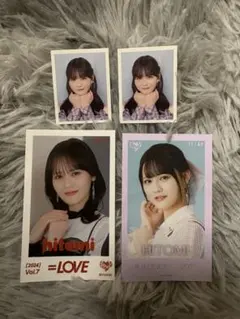 イコラブ =LOVE 髙松瞳 IDステッカー ミニフォトカード 4枚組