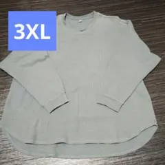 ユニクロ ワッフルクルーネックT