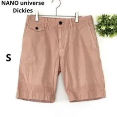 ❣️ナノ・ユニバース❣️ディッキーズ ショートパンツ ハーフ サーモンピンク Sのサムネイル