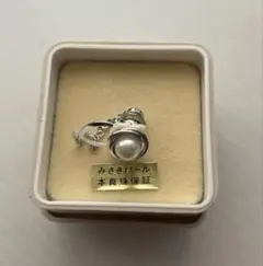 【美品】本真珠 タイピン・ブローチ（直径8mm）のサムネイル
