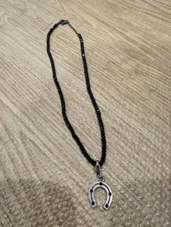 かなり美品　yasu着用モデル　ネックレス オニキス シルバーペンダント かなり美品 yasu着用モデル ネックレス オニキス シルバーペンダント