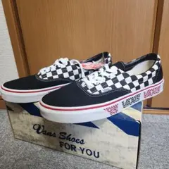 木村拓哉着! VANS DOREN チェッカースニーカー　27センチ　私物