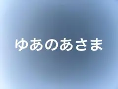 ゆあのあ様専用ページ