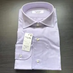 #860 Maker's Shirt 鎌倉 シャツ 長袖 40 紫 ストライプ
