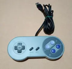 USBゲームコントローラー SFC風 レトロ スーパーファミコン 任天堂似