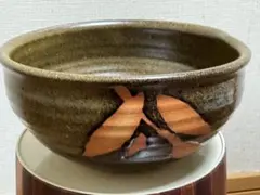 織部焼 市川染五郎 絵付 抹茶茶碗 - メルカリ
