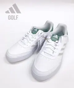 新品未使用 アディダスゴルフシューズ防水アッパースパイクレスIG3279/26