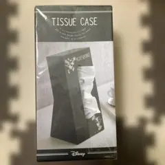 ディズニー ミッキー　ミニー ティッシュ　ケース　ブラック