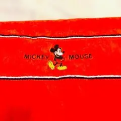 ミッキーマウス フェイスタオル 赤 レッド ディズニーのサムネイル