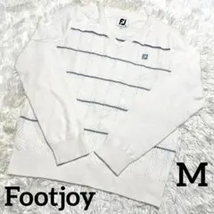 【美品】フットジョイ　レディース　ゴルフニット　M