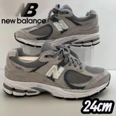 最終値下✨美品new balance ニューバランスM2002RSTグレー 24